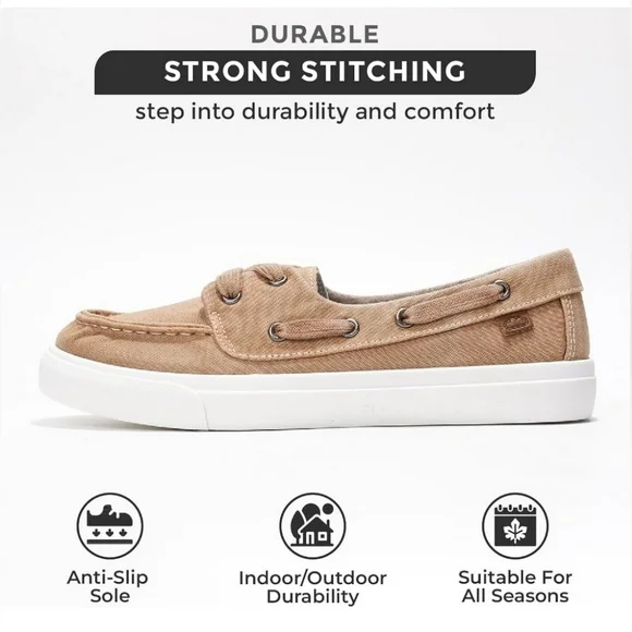 NIB Project Cloud Boat Deck Shoes Sneakers Loafers Size 9 Topsiders Canvas - Picture 3 of 13